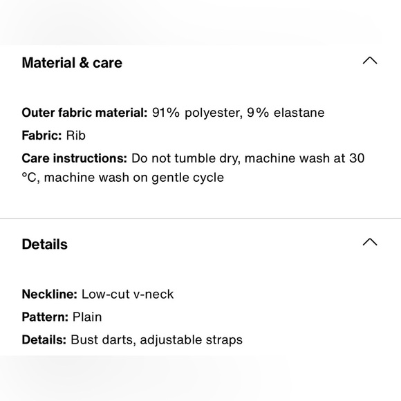 Tommy Jeans Badge Mini Black Dress V-Neck Polyester Spaghetti Straps Medium - Picture 10 of 16